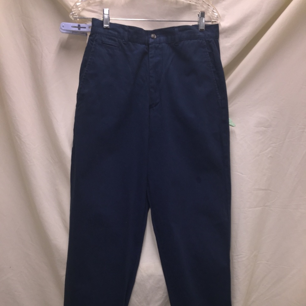 TALBOT LINED SLACKS-BLUE-STRETCH